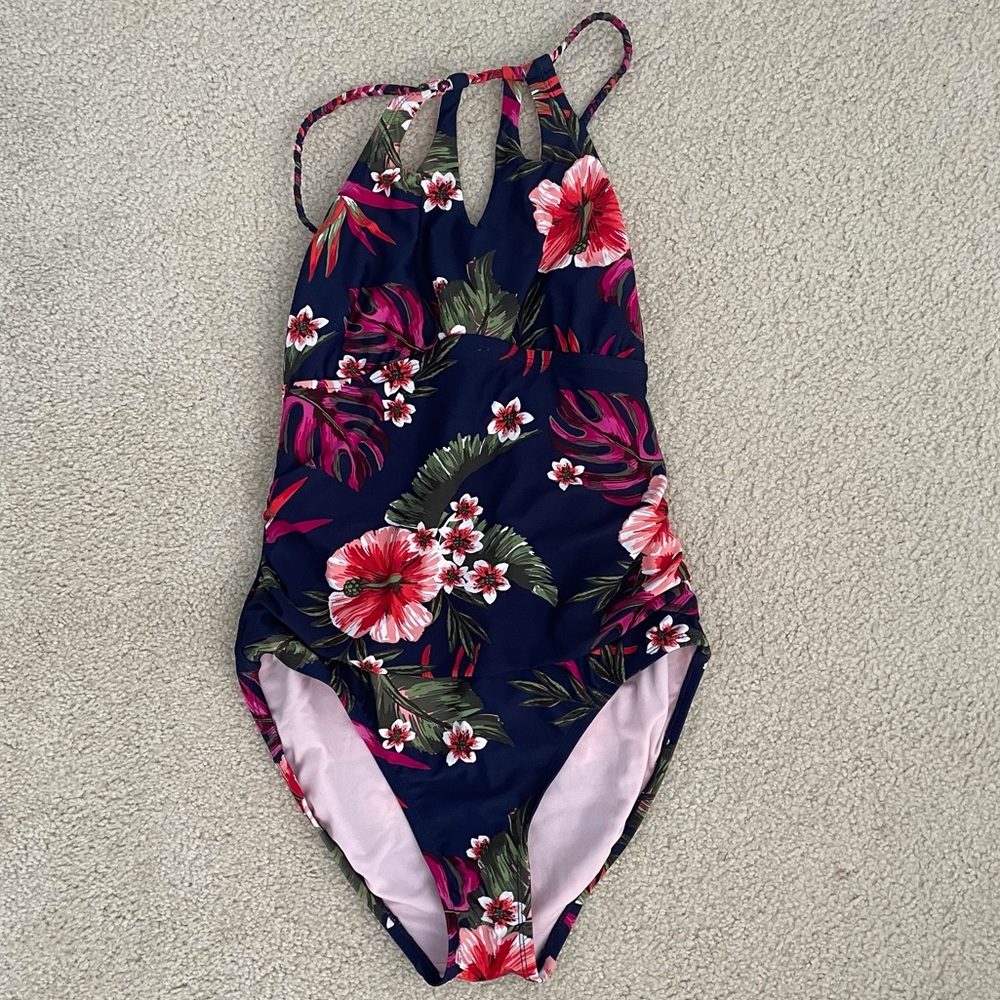 Target One Piece Floral Swimsuit